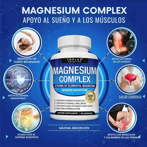 Magnesium Complex - Toplux 60 capsulas
